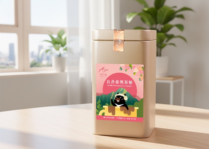 喔熊良善台灣茶糖｜大罐｜交通部觀光署聯名款