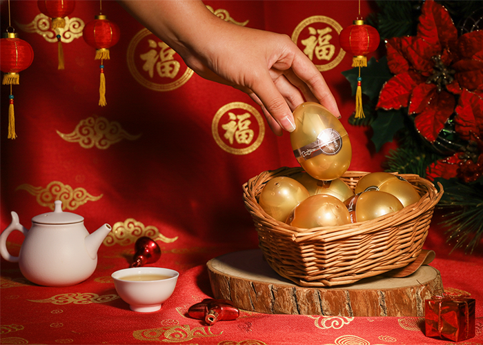 新春祝福黃金蛋｜元宵春酒禮物｜祝福小禮物