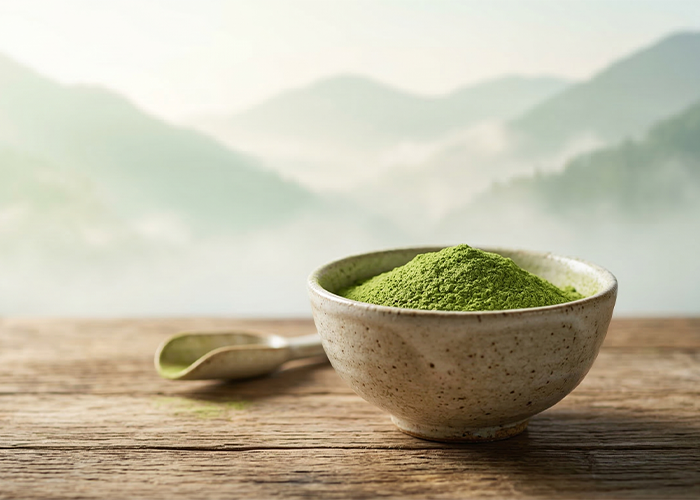 梨山茶粉特色情境圖