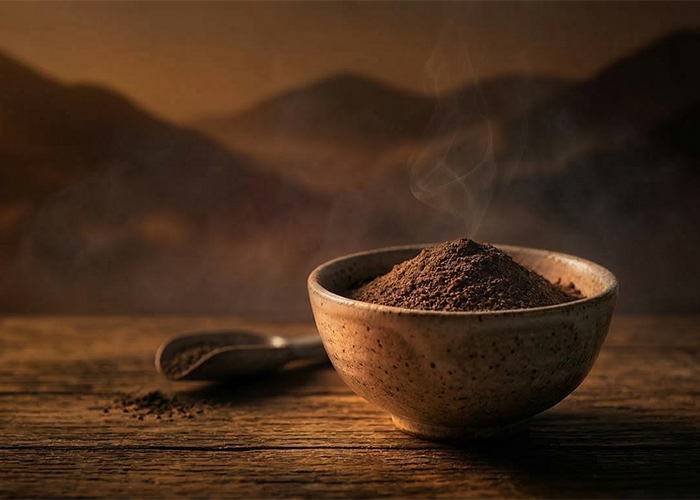 高山濃香茶粉風味情境圖