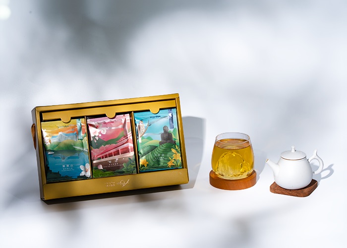 新版參山好茶道茶包封面設計