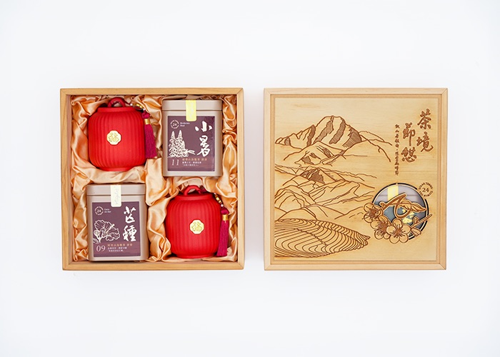 茶境節憩款松木盒上蓋