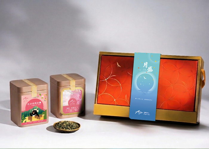 鴻福韻展-良善小茶組｜中秋公益禮盒｜企業客製、ESG永續公益好禮｜紅茶＋茶糖組合