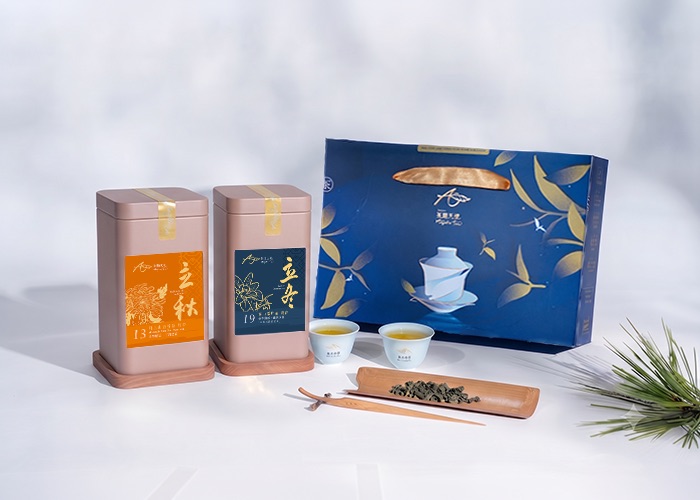 中秋公益禮盒｜浮杯滿意大茶對杯組Ｂ｜馬年禮盒｜企業客製、ESG永續公益好禮｜雙茶葉對杯組合